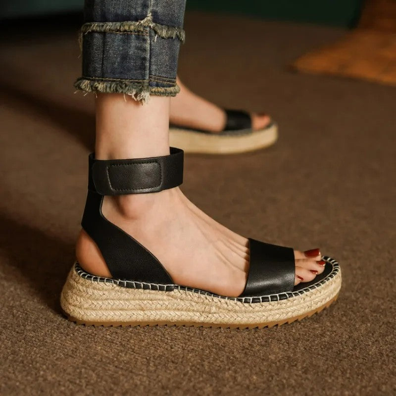 Canasta Ankle-Wrap Espadrilles