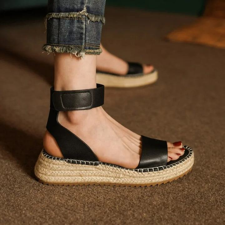 Canasta Ankle-Wrap Espadrilles