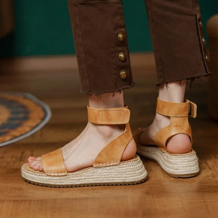 Canasta Ankle-Wrap Espadrilles