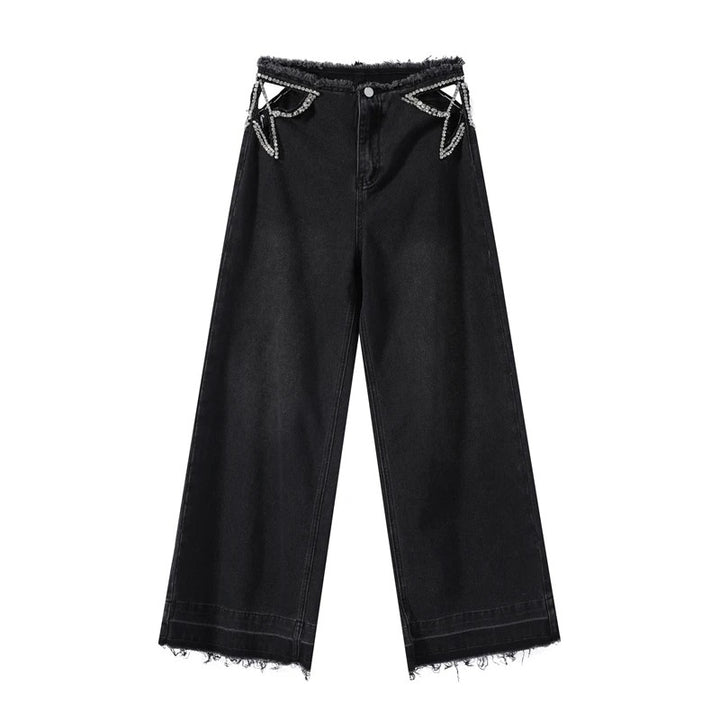 Astra Cutout Wide-Leg Jeans