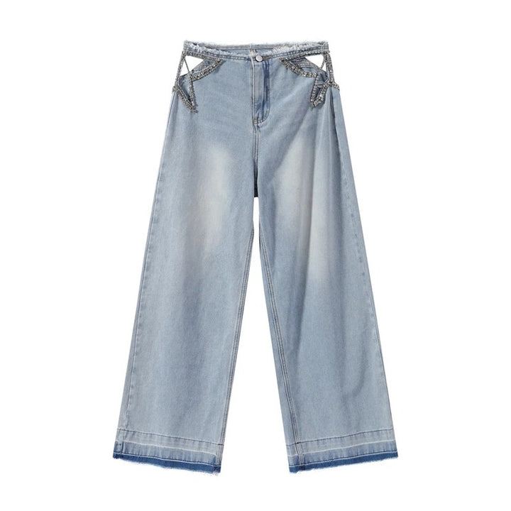 Astra Cutout Wide-Leg Jeans