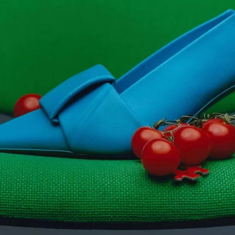 Origami Knot Mules