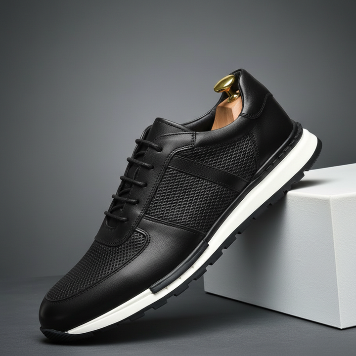Firenze Woven Leather Sneakers