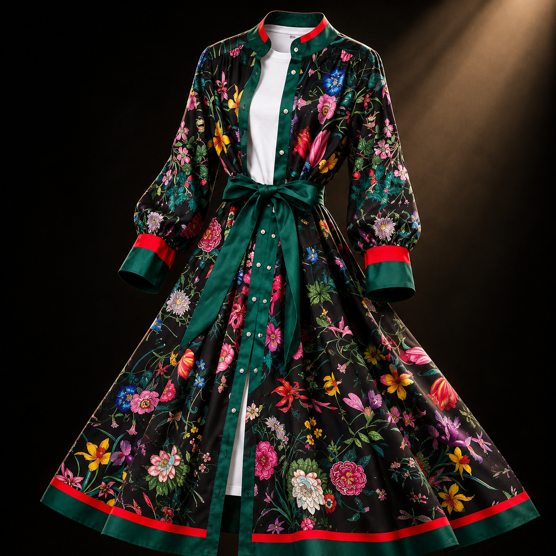Giardino Botanical Shirtdress