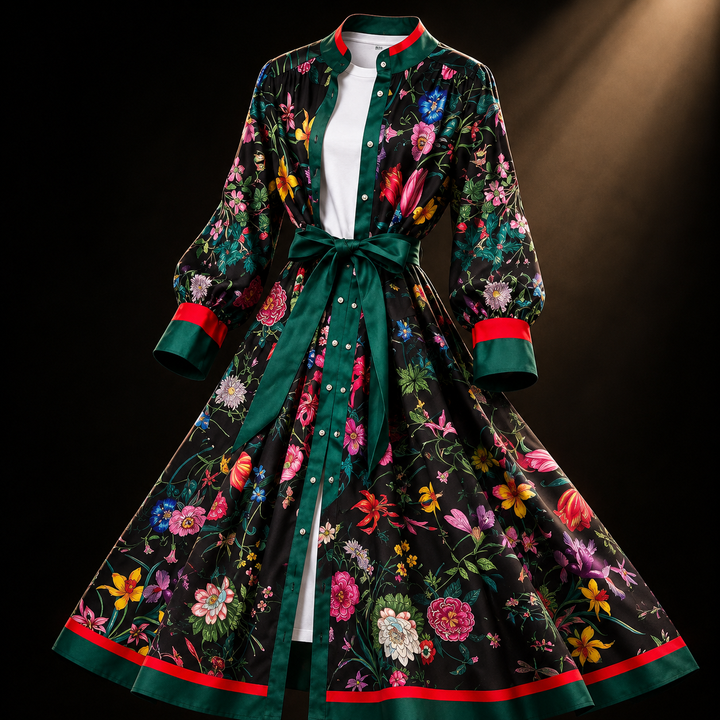 Giardino Botanical Shirtdress