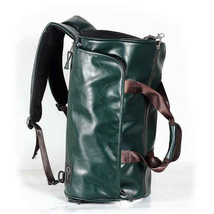 Mercer Retro Leather Duffle