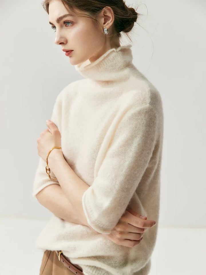 Claudette Cashmere Turtleneck