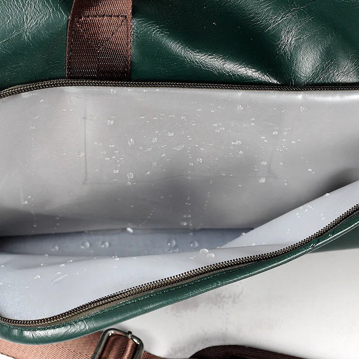Mercer Retro Leather Duffle