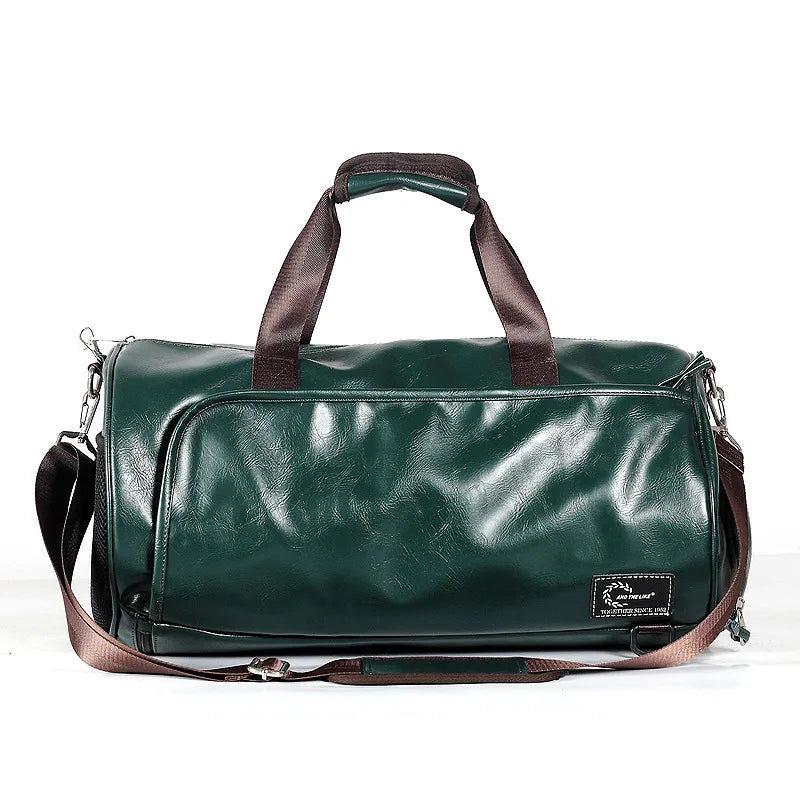 Mercer Retro Leather Duffle