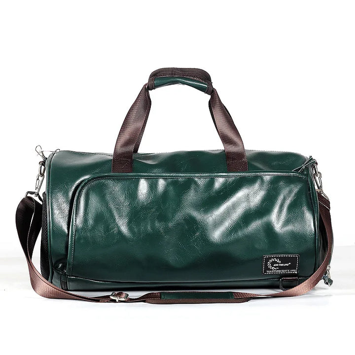 Mercer Retro Leather Duffle