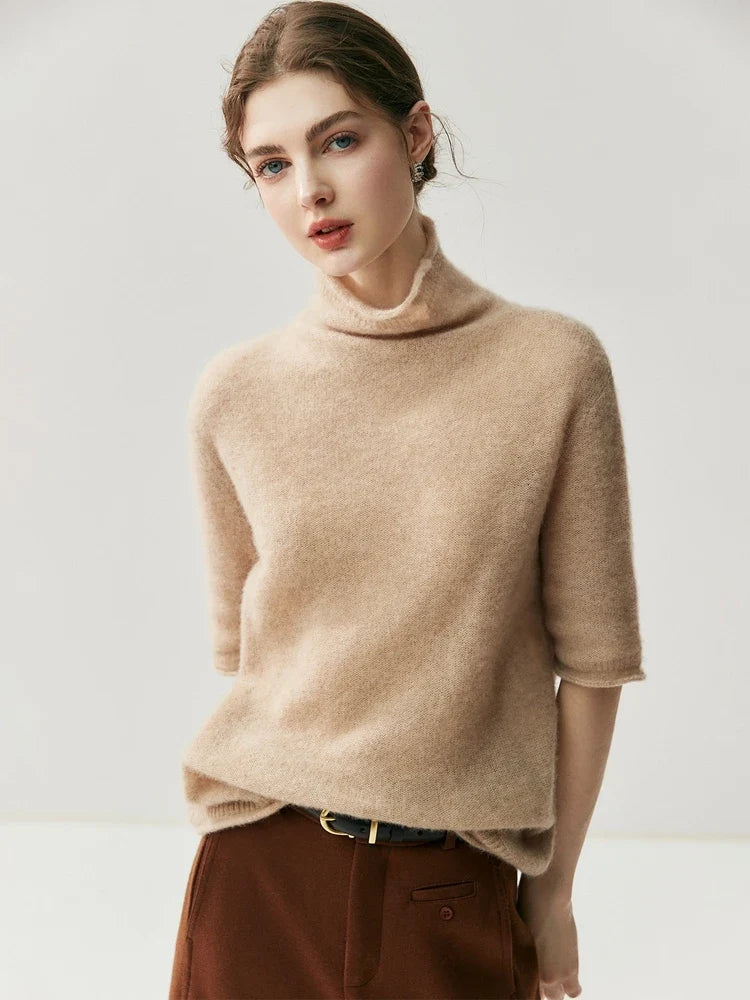 Claudette Cashmere Turtleneck