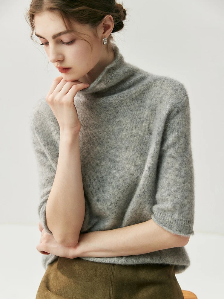 Claudette Cashmere Turtleneck