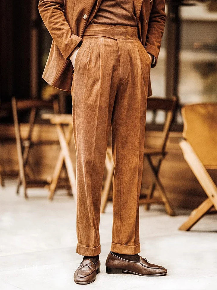 Capri Vintage Corduroy Trousers