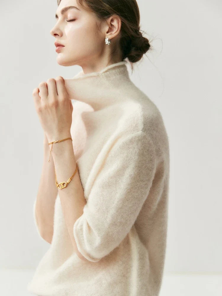Claudette Cashmere Turtleneck