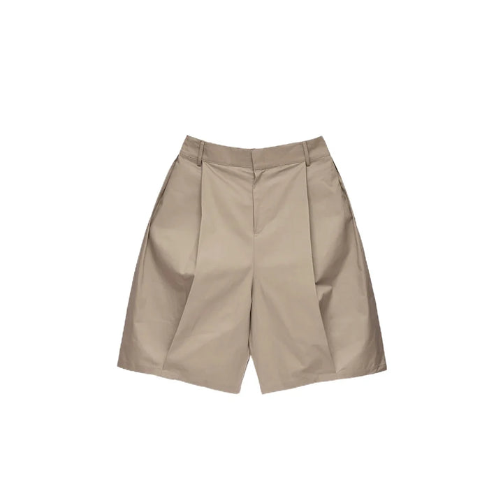 Saiko Pleated Wide-Leg Shorts