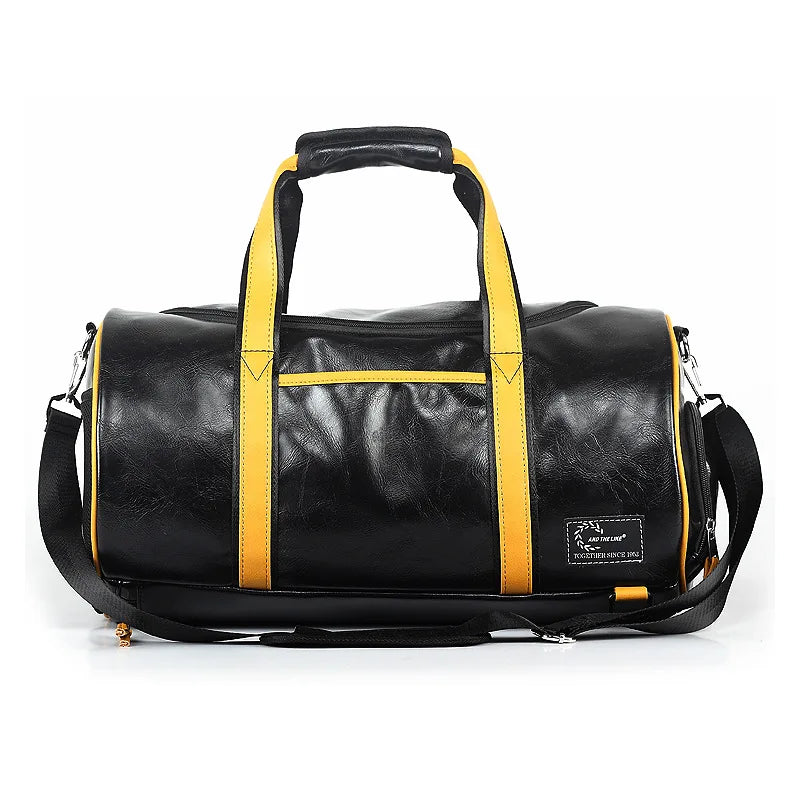 Mercer Retro Leather Duffle