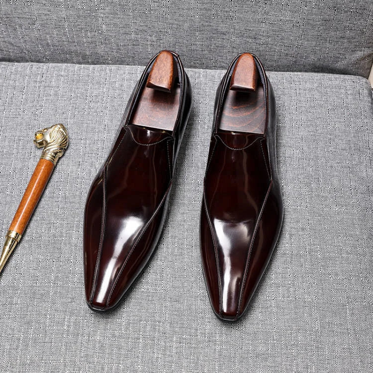 Aguzzo Pointed Slip-On Loafers