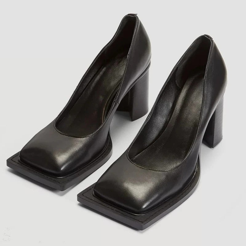 Prelude Square-Toe Pumps