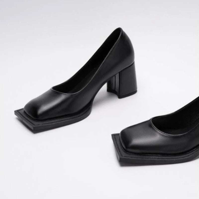 Prelude Square-Toe Pumps