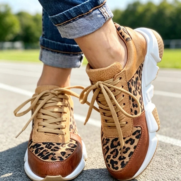 Savanna Leopard Sneakers