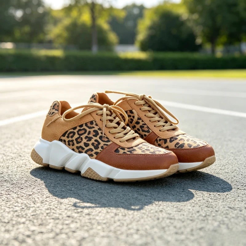 Savanna Leopard Sneakers