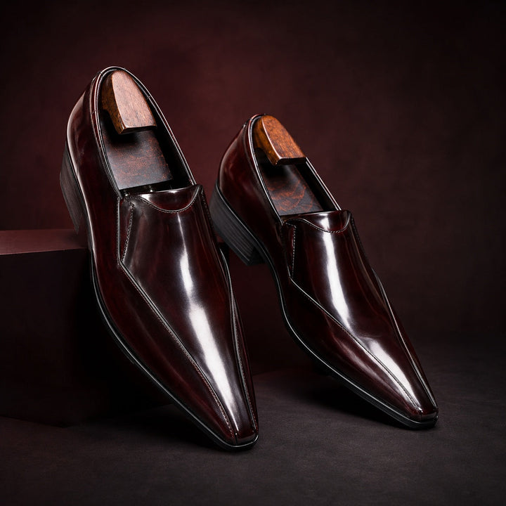 Aguzzo Pointed Slip-On Loafers — ce_metastatic_01