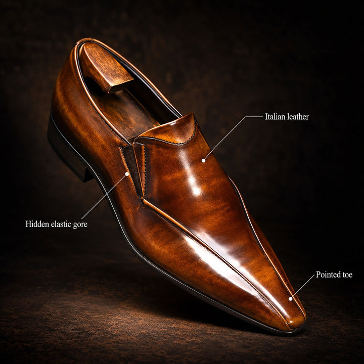 Aguzzo Pointed Slip-On Loafers — ce_metastatic_03