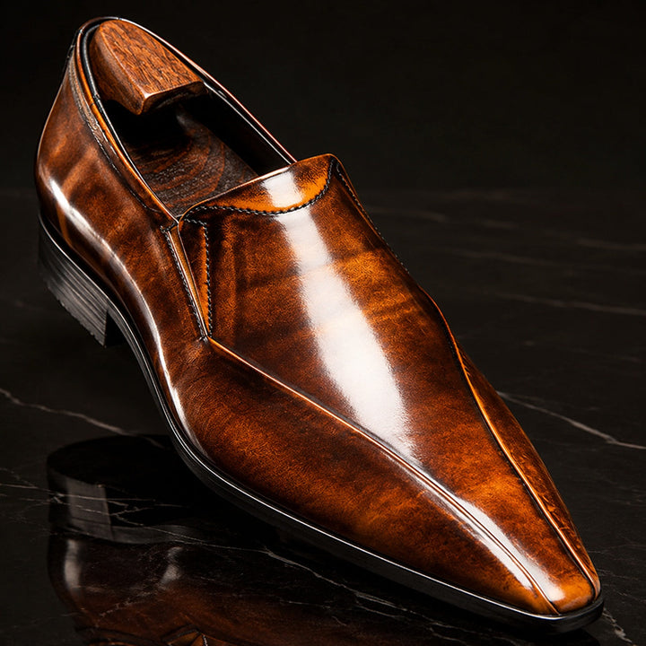 Aguzzo Pointed Slip-On Loafers — ce_metastatic_06