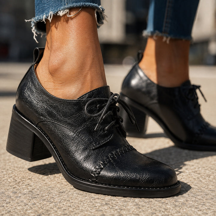 Allegra Lace-Up Heels — ce_brooklyn_s1_01