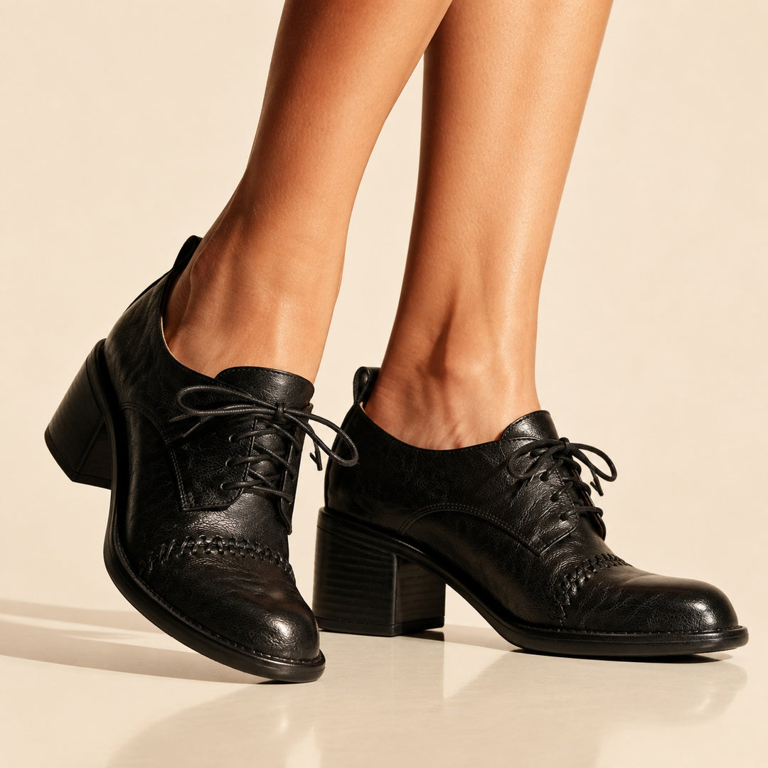 Allegra Lace-Up Heels — ce_brooklyn_s3_01