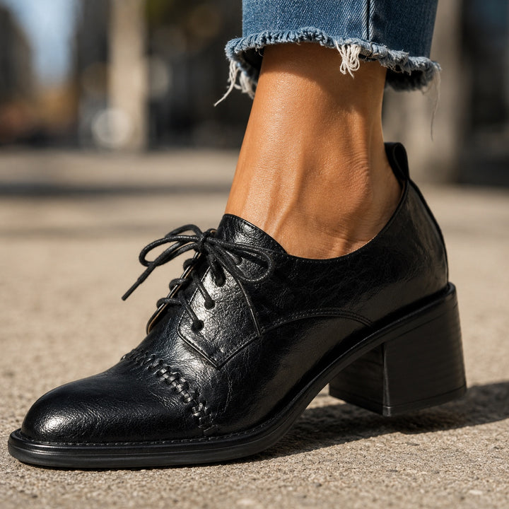 Allegra Lace-Up Heels — ce_brooklyn_s2_01