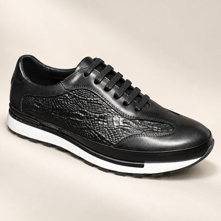 Alligator Panel Sneakers — ce_metastatic_01