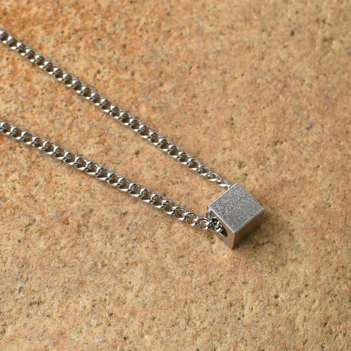 Cinder Cube Chain Necklace