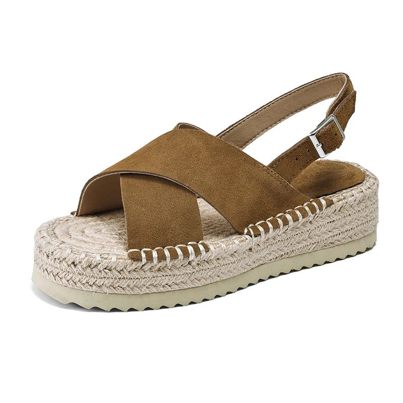 Corda Crossed Espadrilles