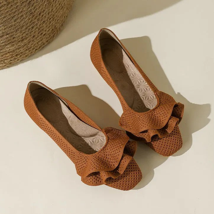 Pirouette Ruffle Flats