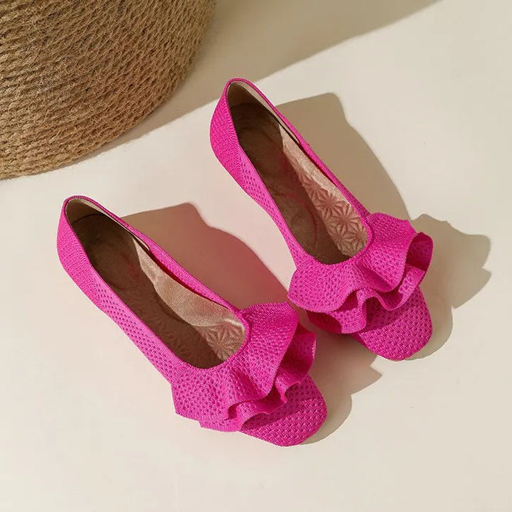 Pirouette Ruffle Flats
