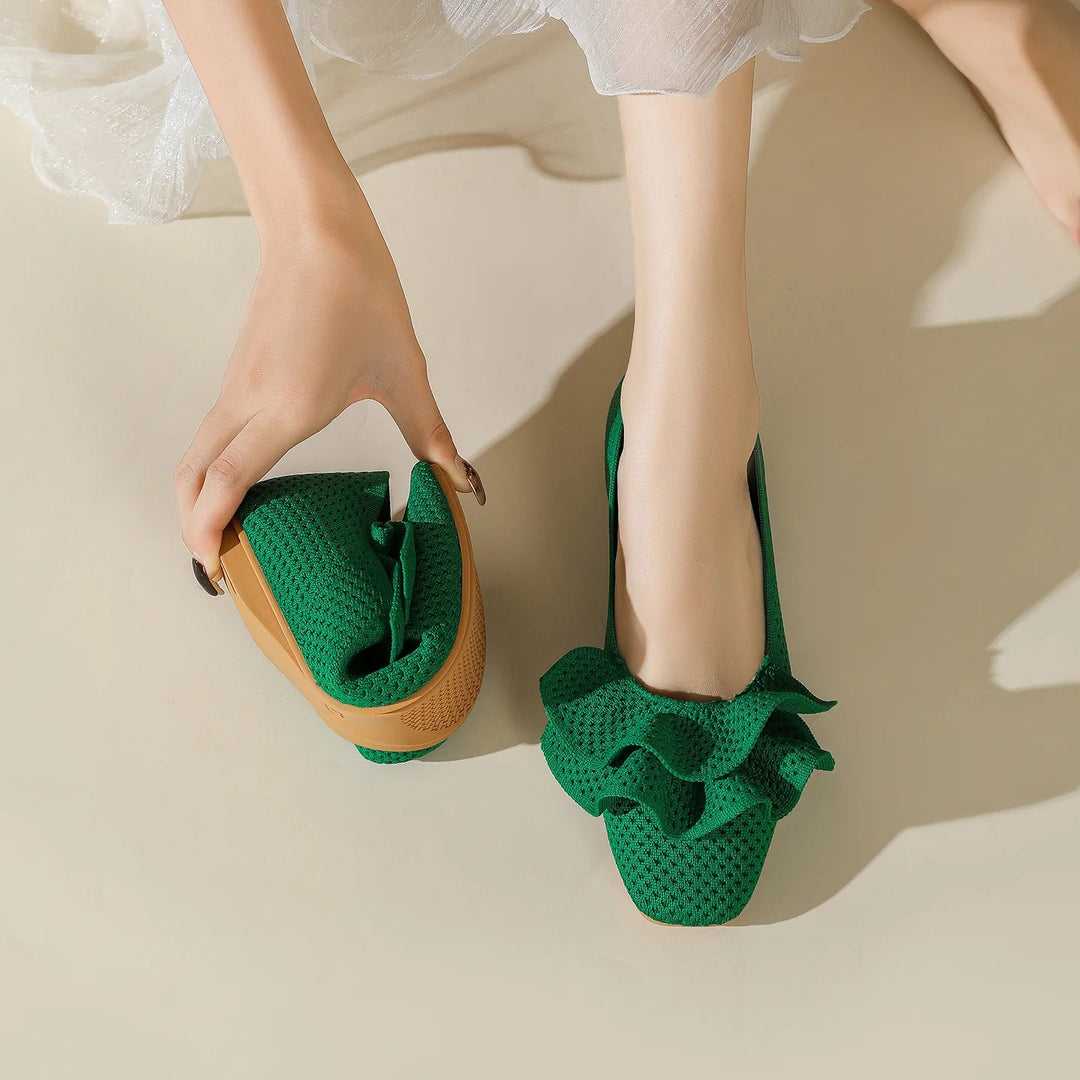 Pirouette Ruffle Flats