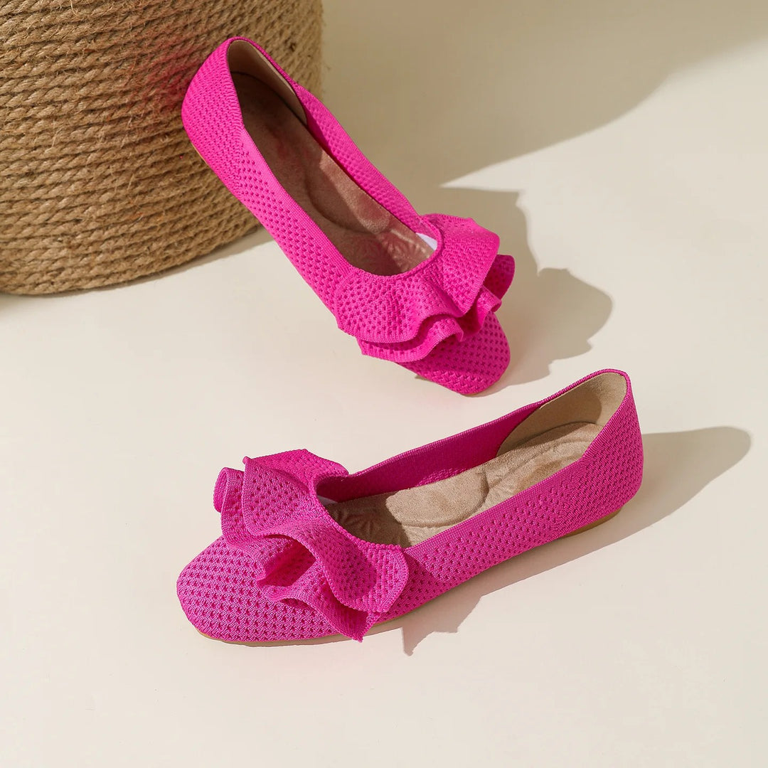 Pirouette Ruffle Flats