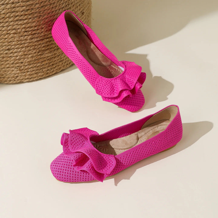 Pirouette Ruffle Flats