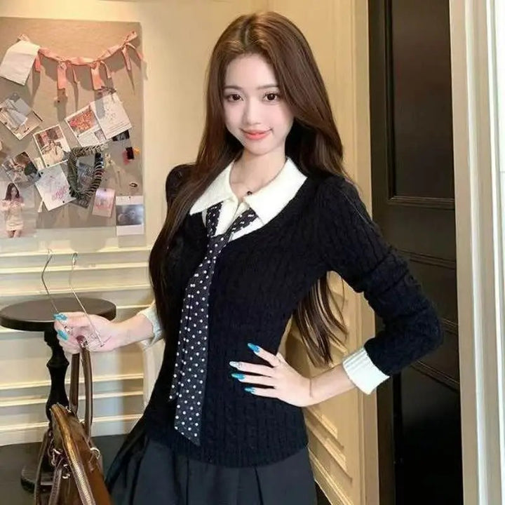 Prepster Cable Knit Pullover
