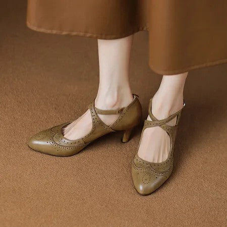 Cavaletta Brogue Pumps