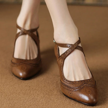 Cavaletta Brogue Pumps