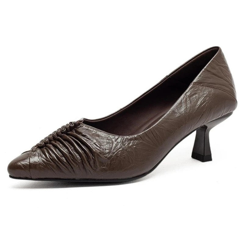 Corsetta Ruched Pumps