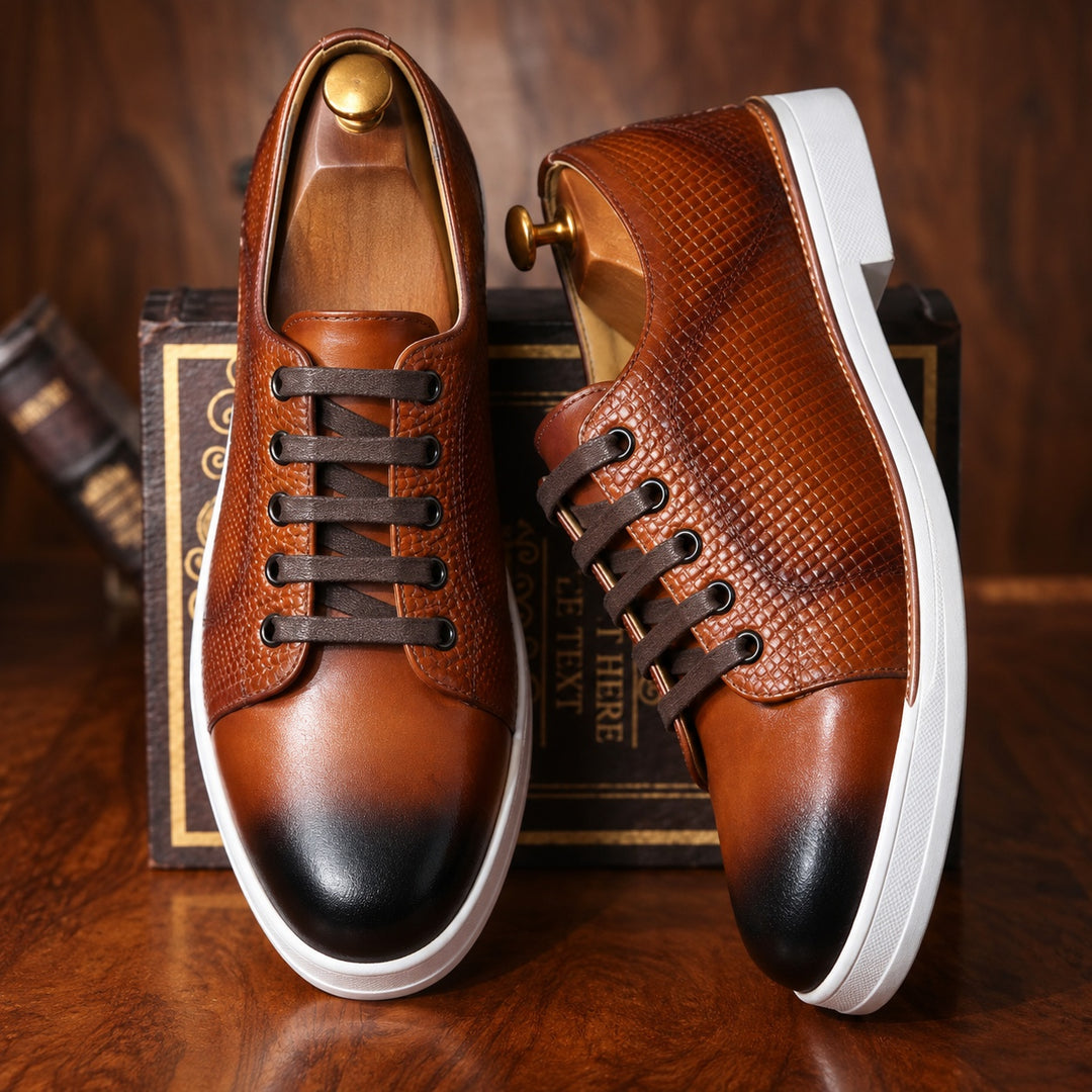 Bottaro Cap-Toe Sneakers — ce_angle_01