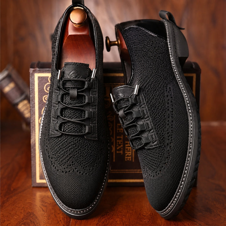 Brogueknit Wingtip Sneakers — ce_angle_01
