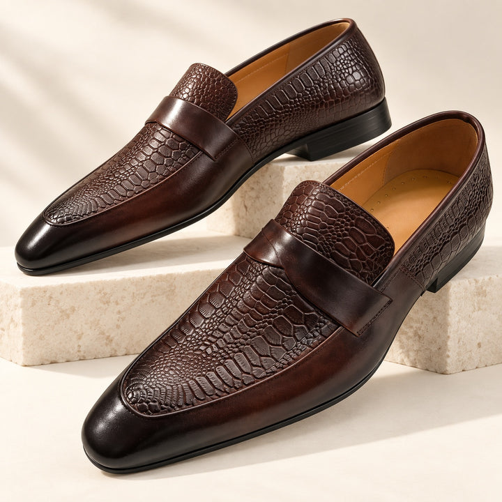 Caiman Strap Loafers — ce_metastatic_01