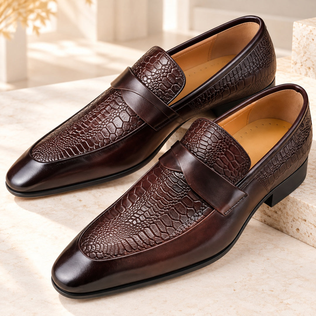 Caiman Strap Loafers — ce_metastatic_01