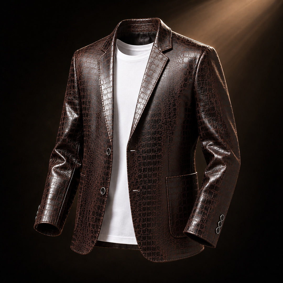 Caiman Textured Blazer — ce_soul_s3_01