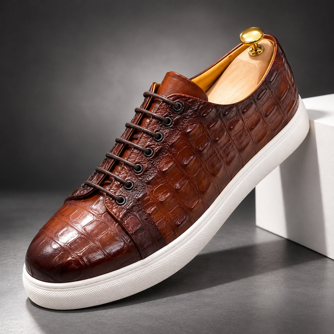 Cayman Croc Sneakers — ce_angle_01