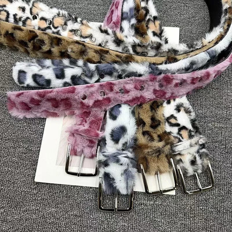 Prowl Faux Fur Belt